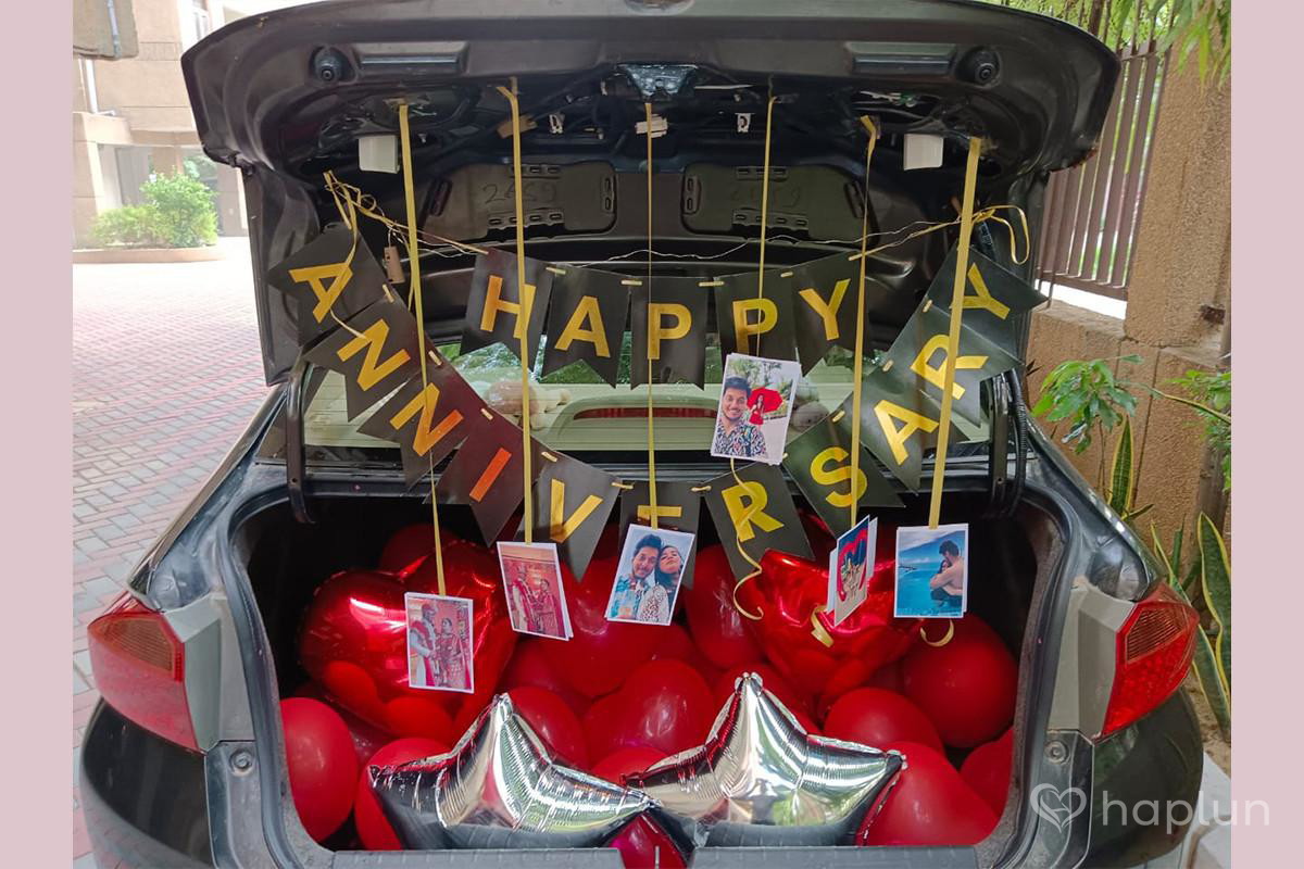 Car Dikki Surprise For Anniversary