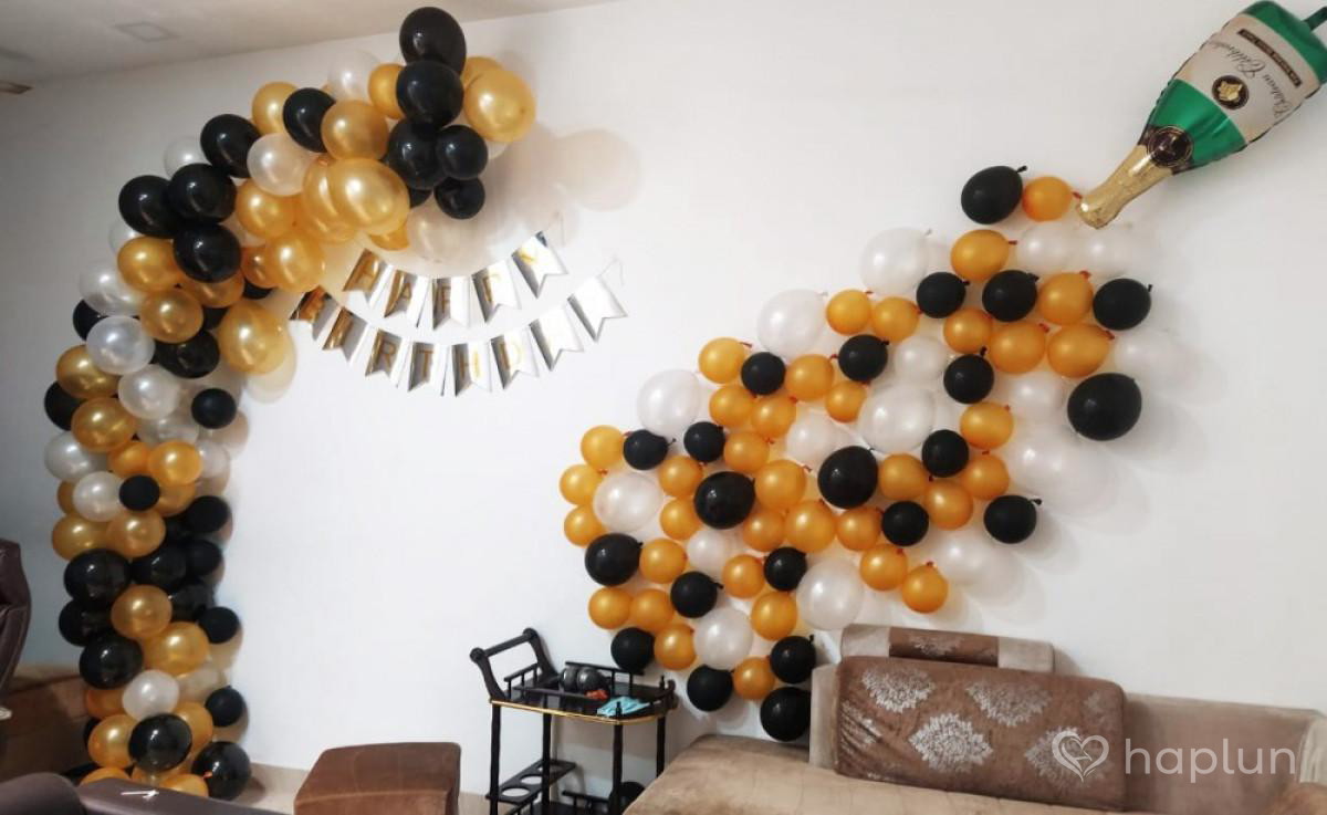 Champagne Foil Decoration