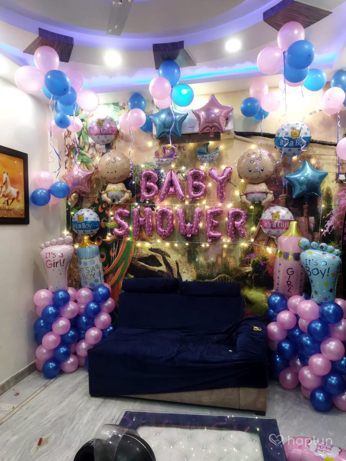 Led Light Baby Shower Decor