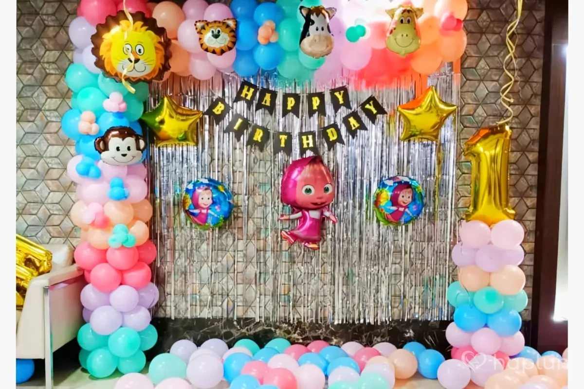 Masha & Bear Theme Decoration