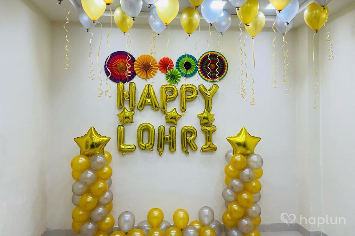 Happy Lohri Decoration