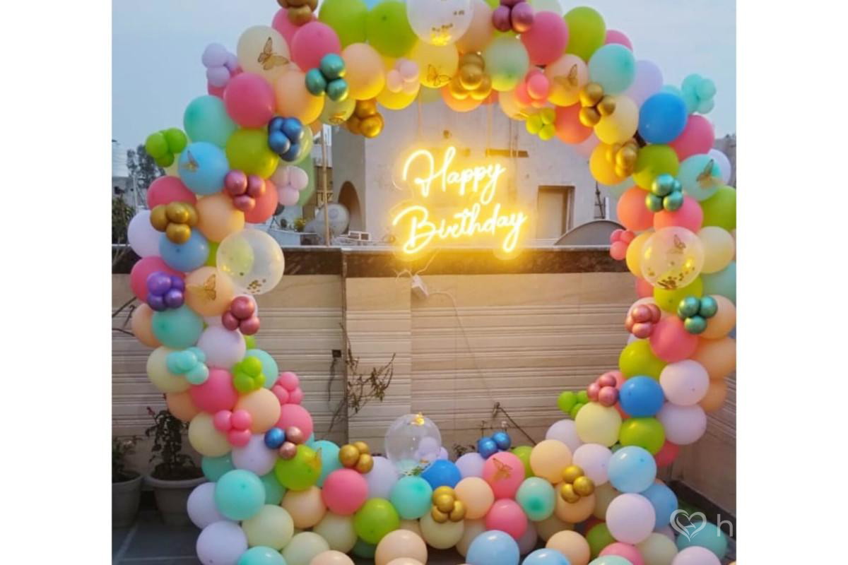 Multi Color Ring Decoration