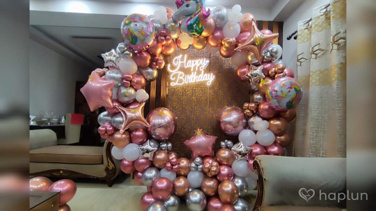 Unicorn Theme Ring Decoration