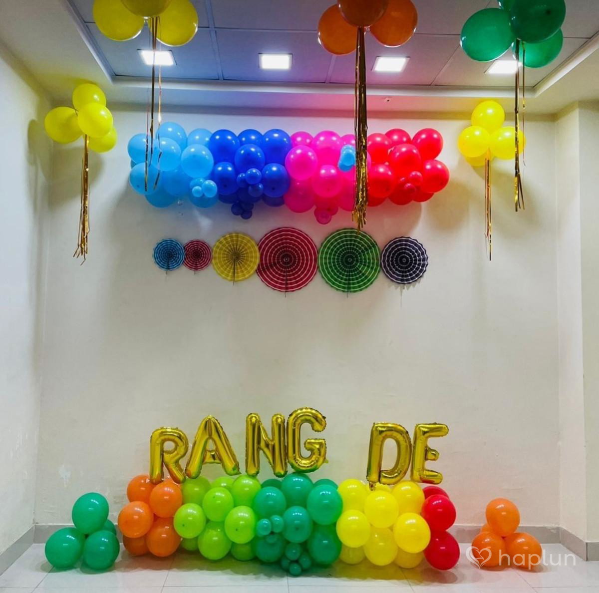 Colorful Vibe For Holi Decoration
