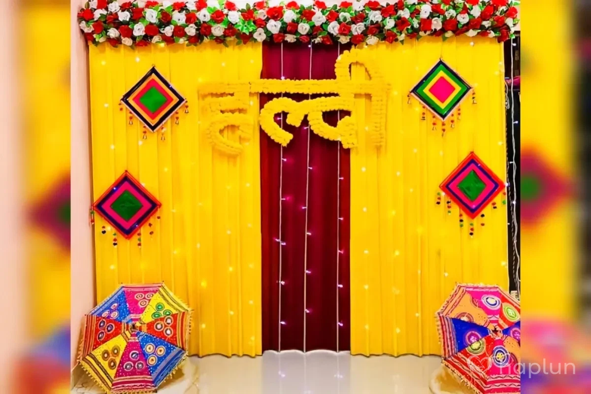 Haldi Function Decoration