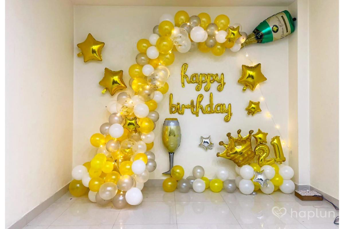 21st birthday decoration