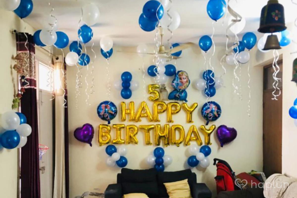 5th birthday Room decoration for girl