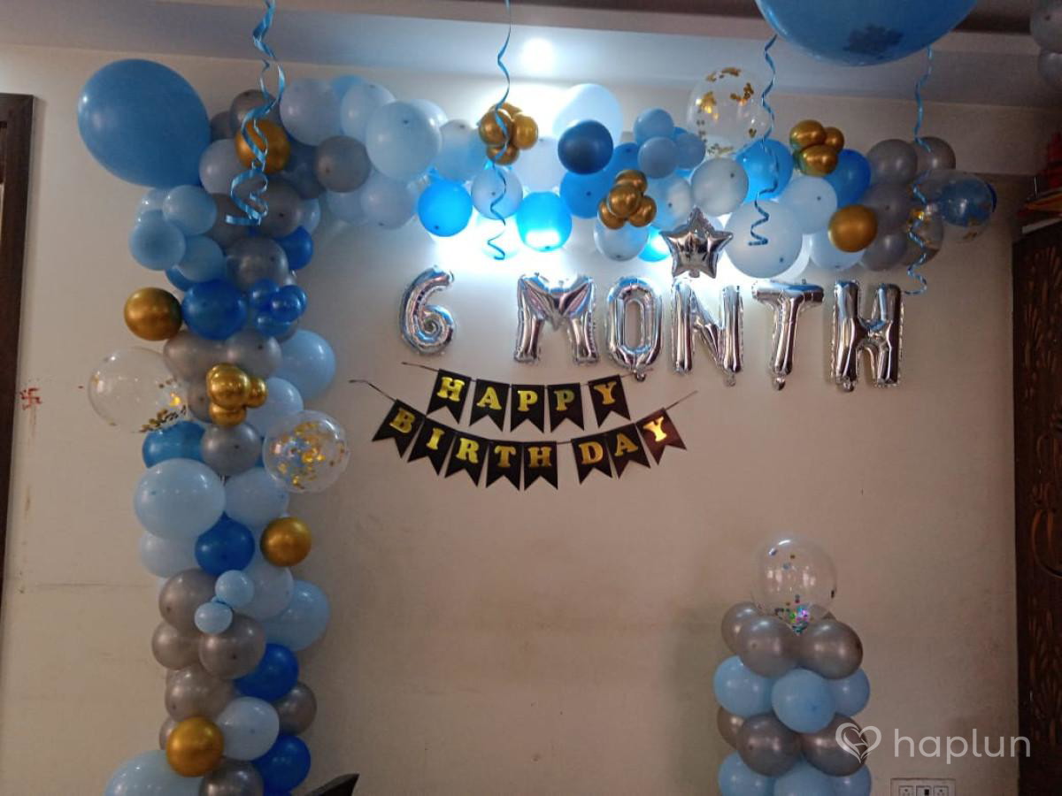 6 Month Birthday Decoration