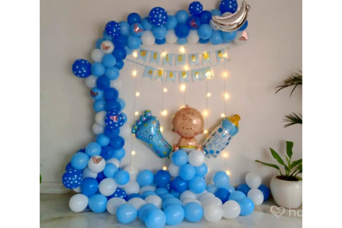 Baby welcome decor