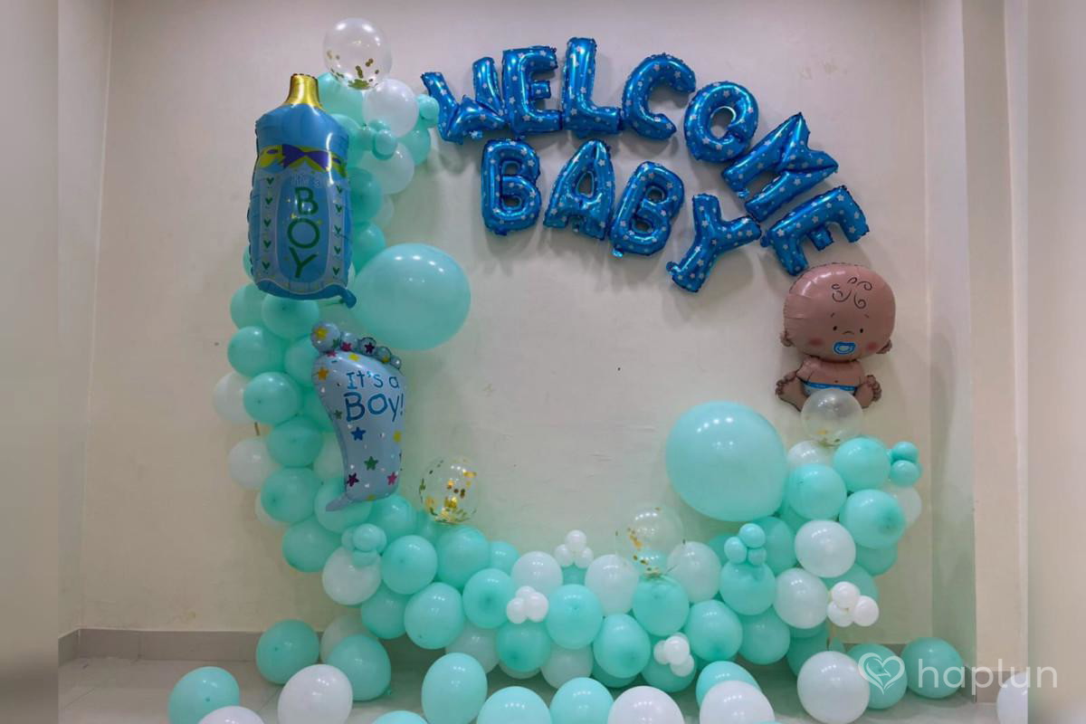 Baby Boy Welcome Set Up