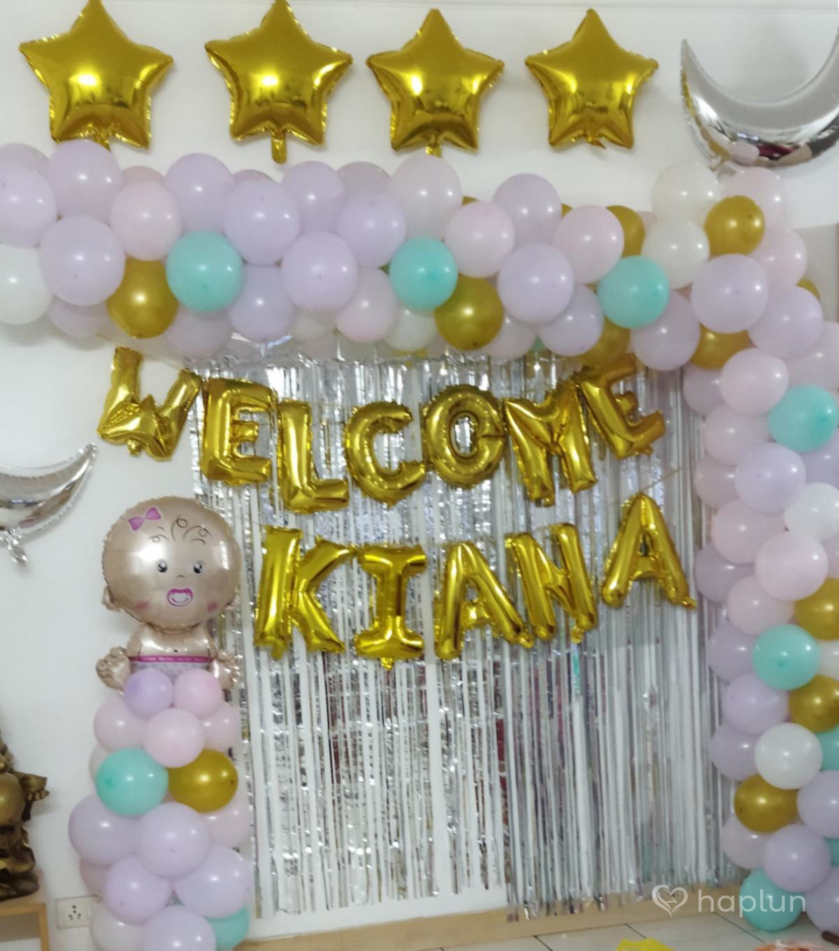 Baby Welcome Wall Backdrop