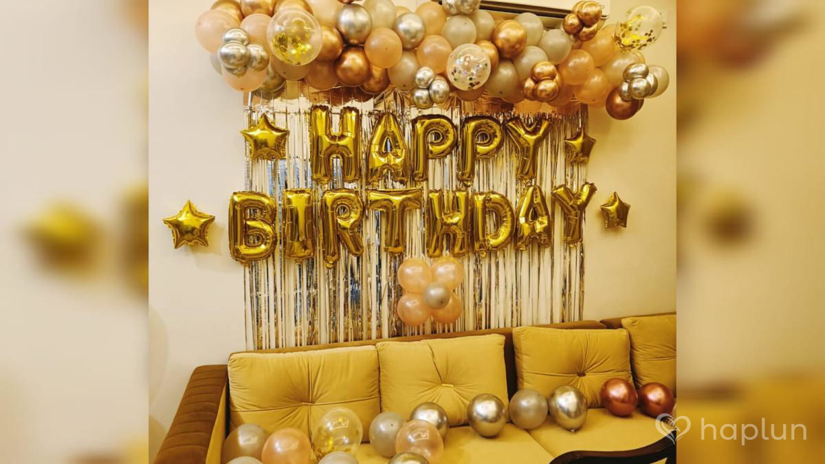 Birthday Backdrop Decoration