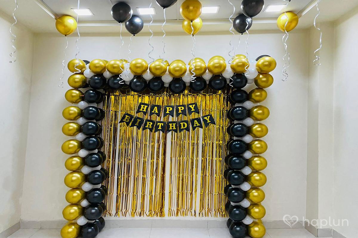 Black Golden Wall Decoration