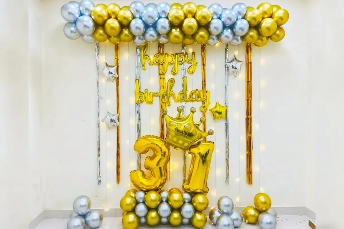 Fairy Light Birthday Decor