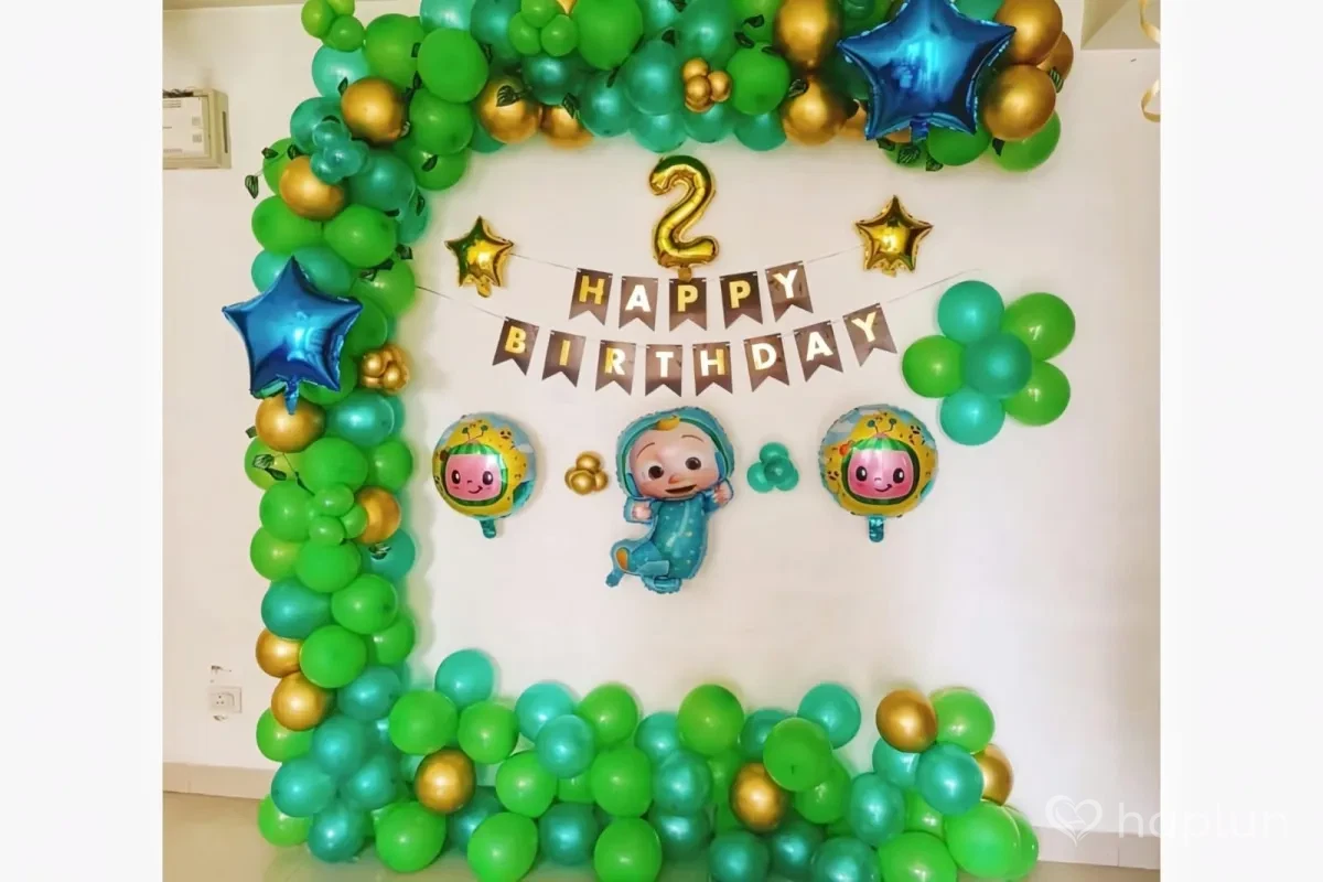 Cocomelon Birthday Theme Decoration