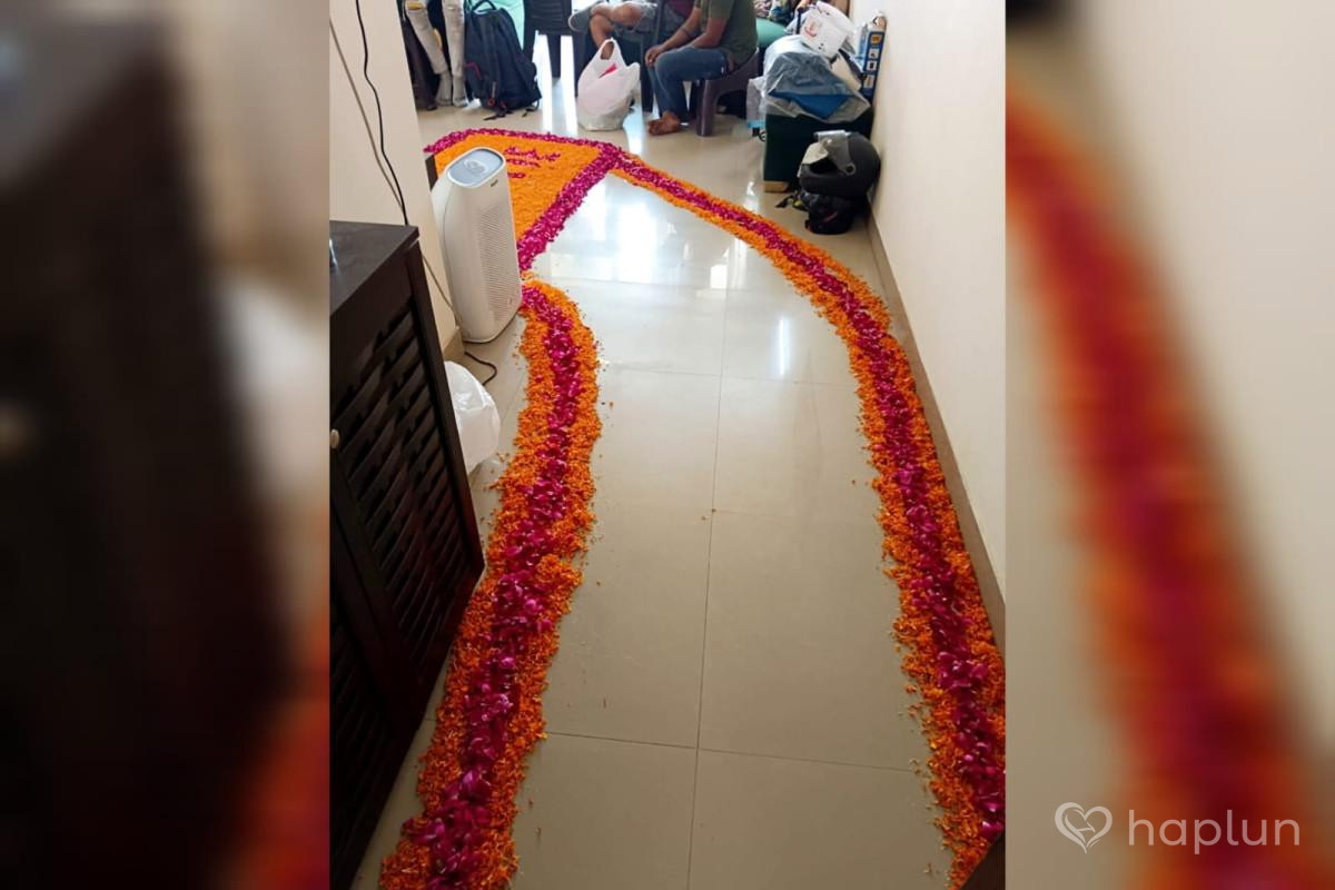 Flower Decoration For Baby Welcome