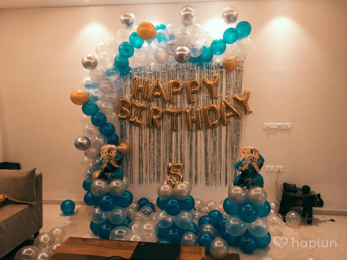 Frozen Theme Birthday Decoration