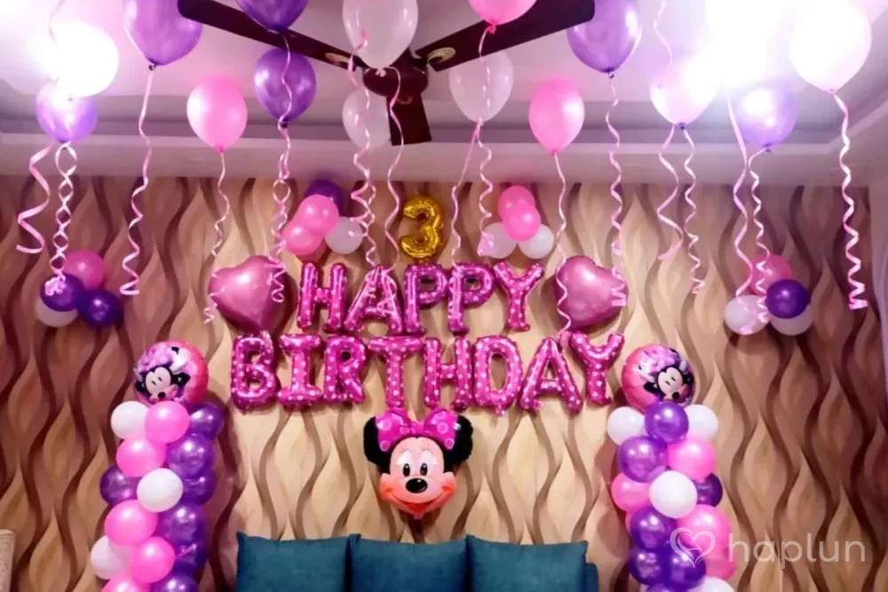 Minnie Mouse Pink Theme Decoration