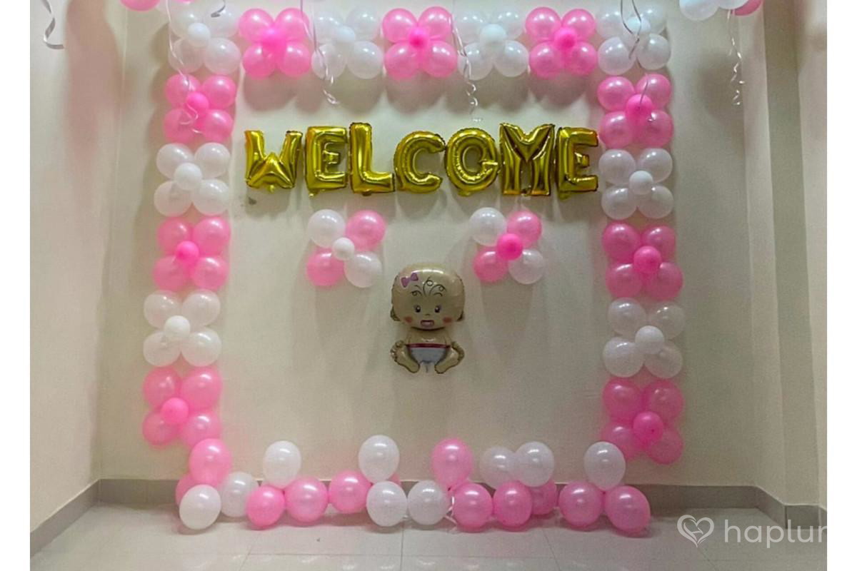 Baby Girl Welcome Decoration