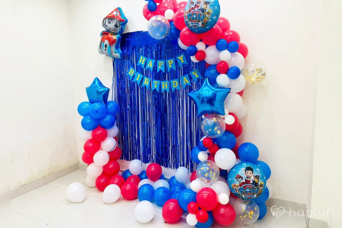 Paw patrol kids birthday decoration