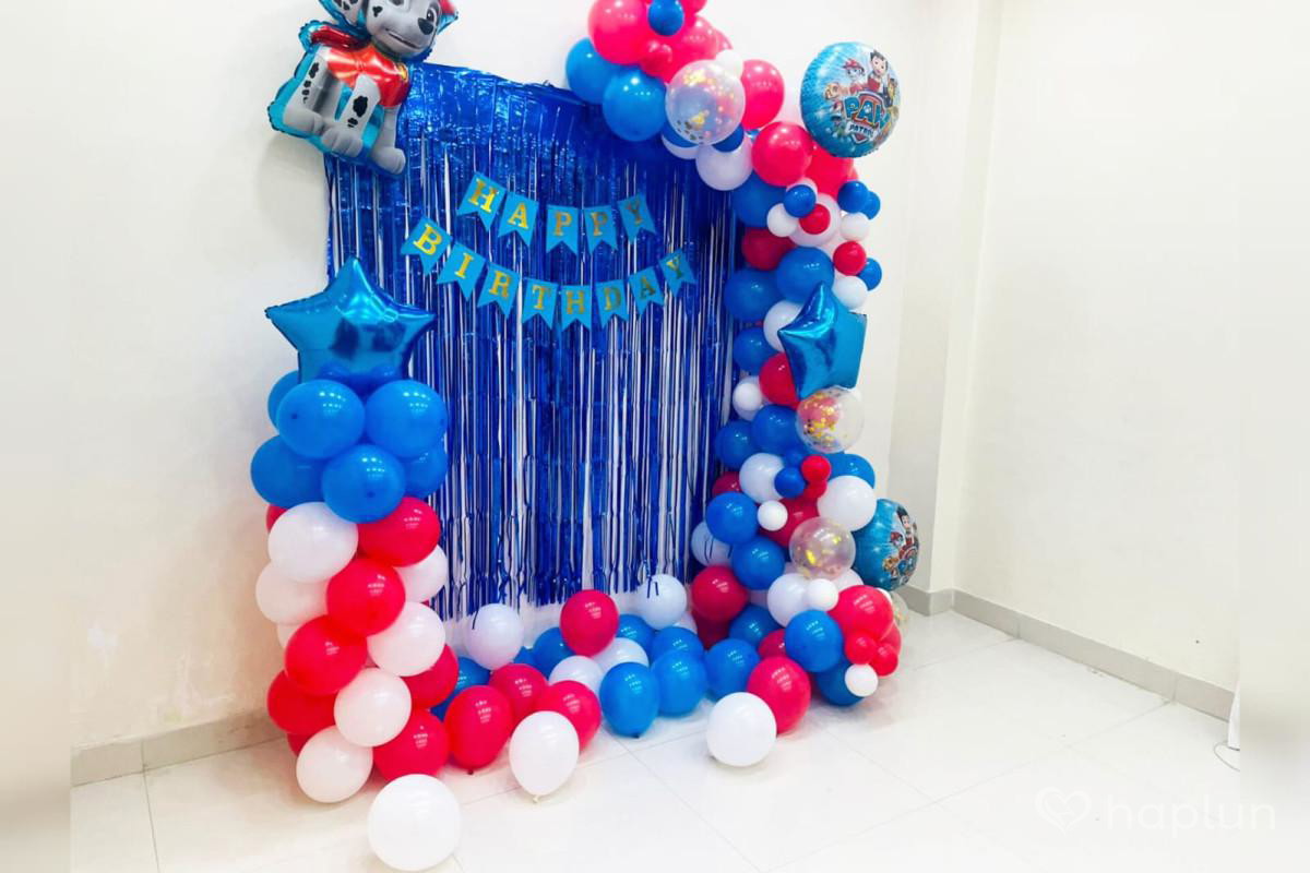 Paw patrol kids birthday decoration