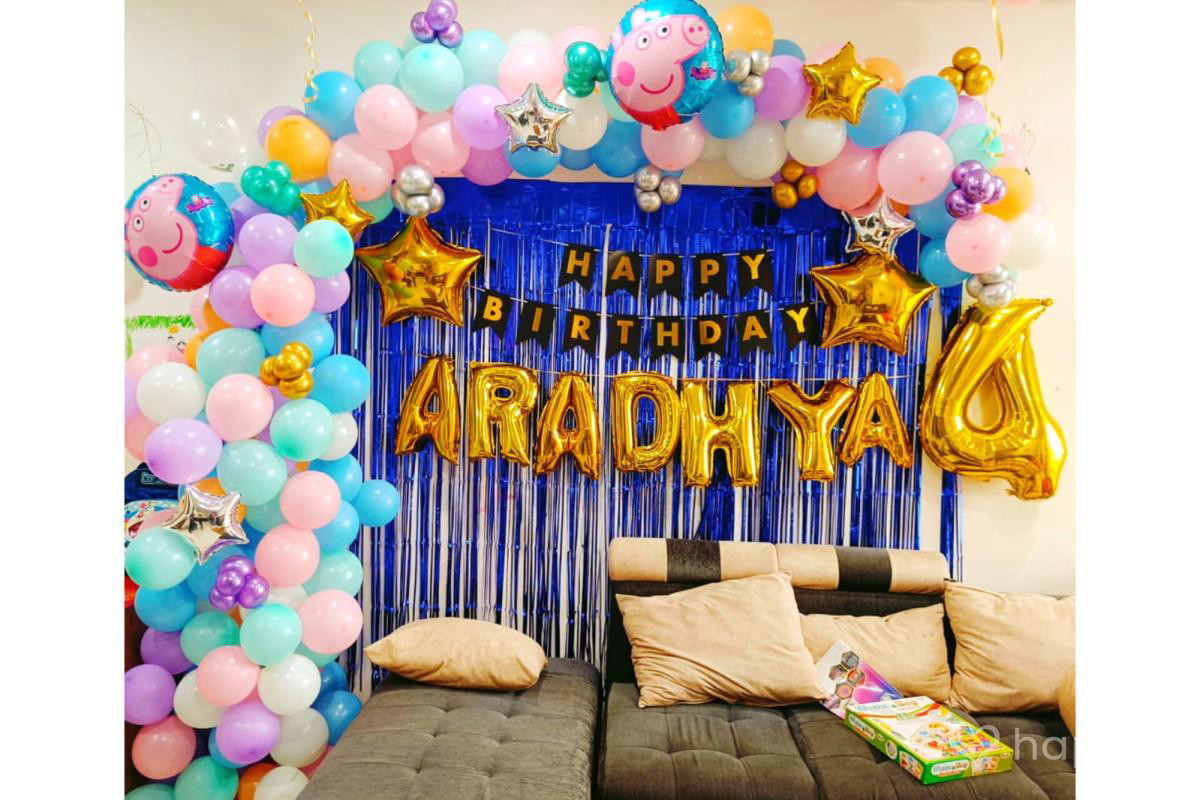 Peppa Pig Theme Decoration