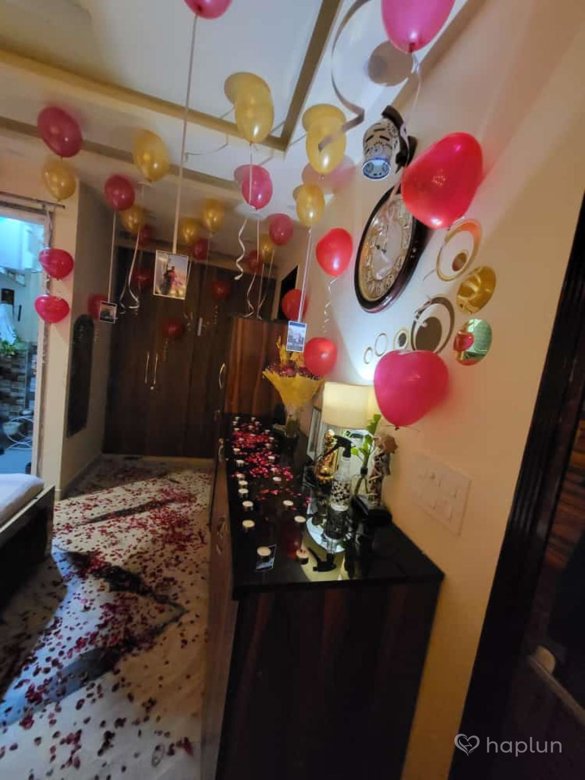 Romantic love decoration