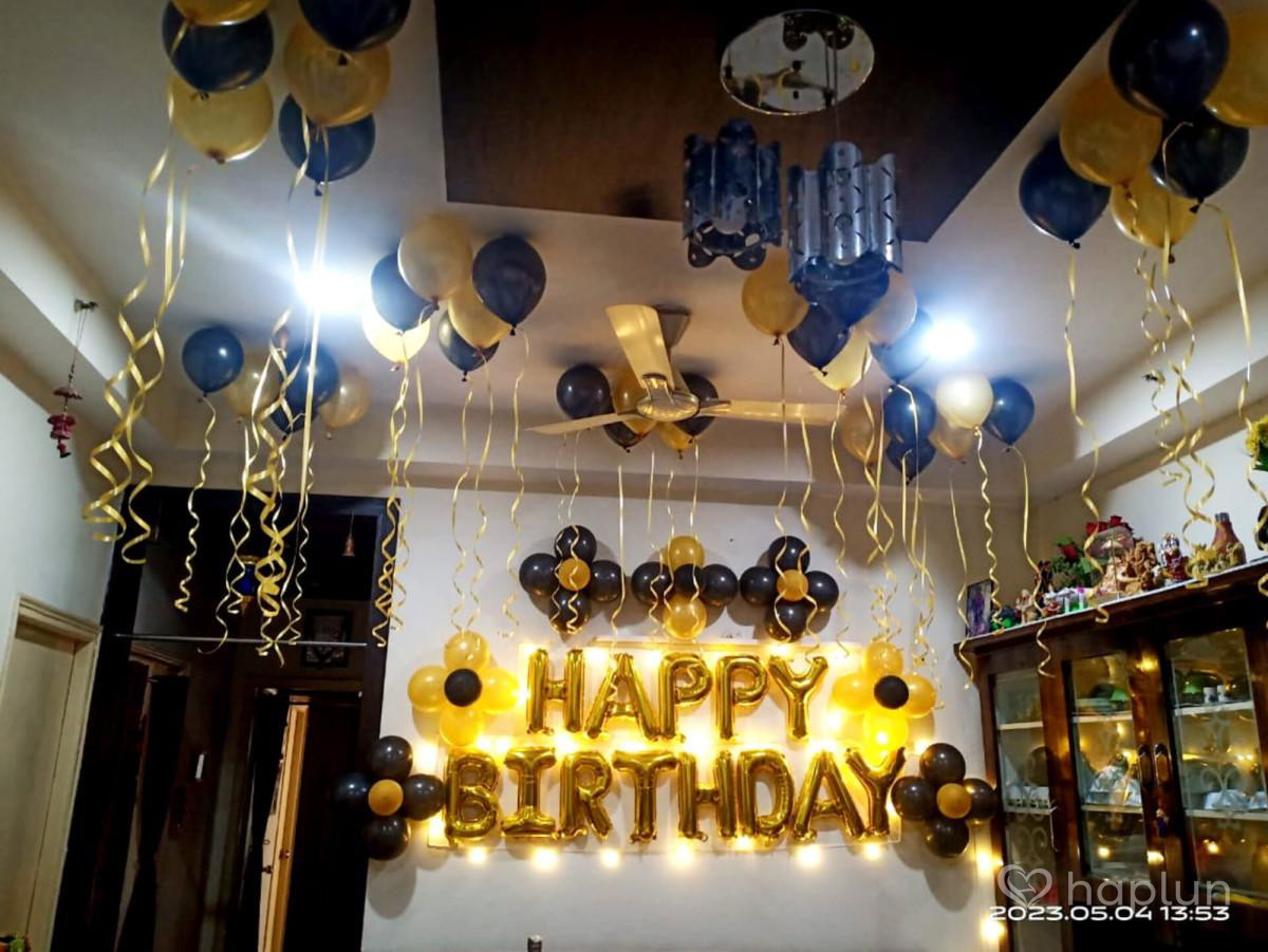 Simple birthday decoration ideas