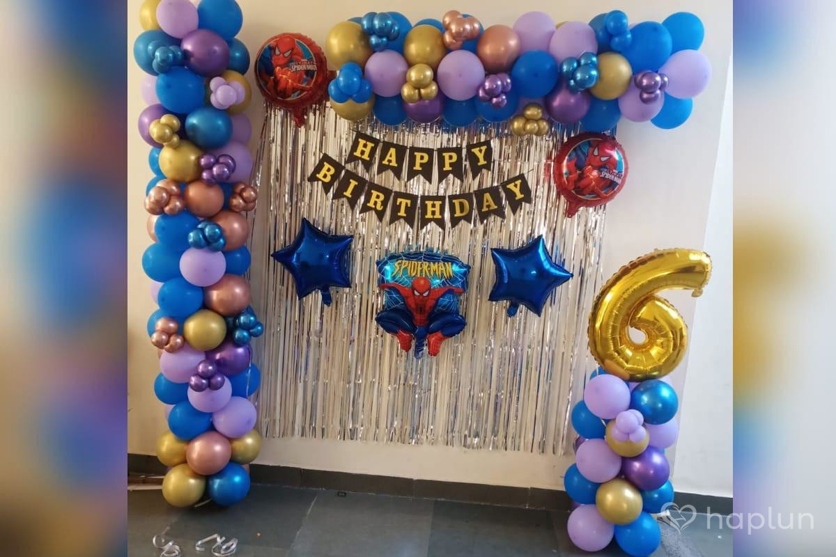 Spider man decoration