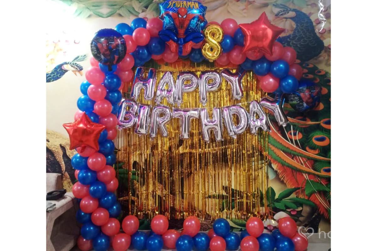 Red Blue Spider Man Decoration