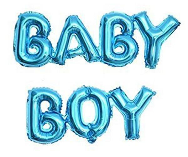 1 Baby Boy Foil