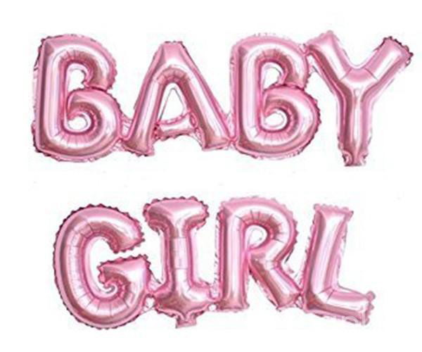 1 Baby Girl Foil