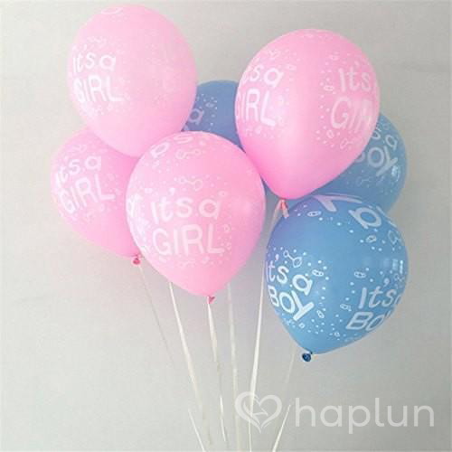Add 50 Printed Balloons (It's boy/Girl)
