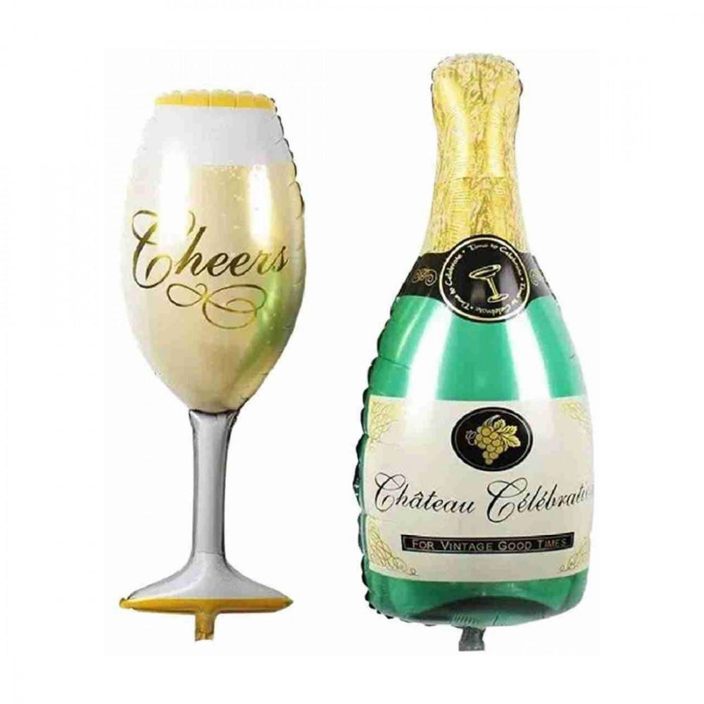 Champagne and Glass Set