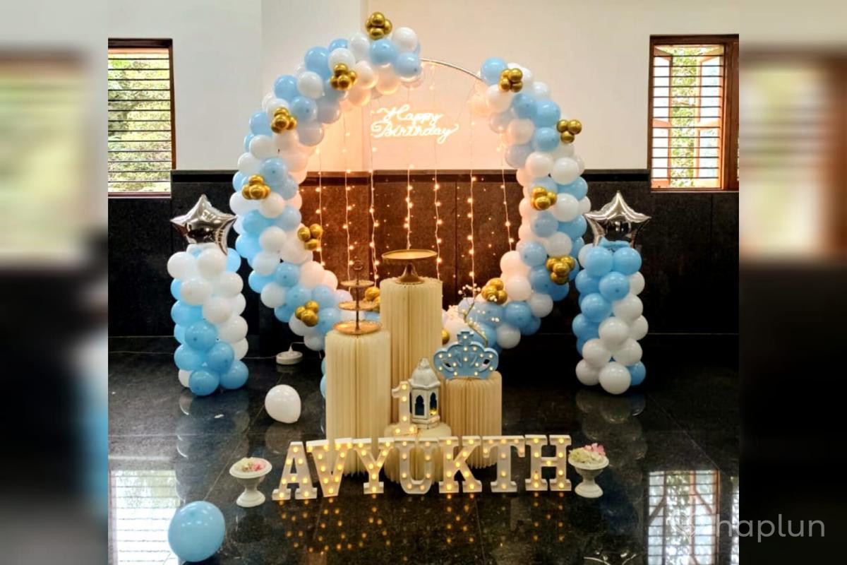 Classic Ring Decoration With  Neon Lite