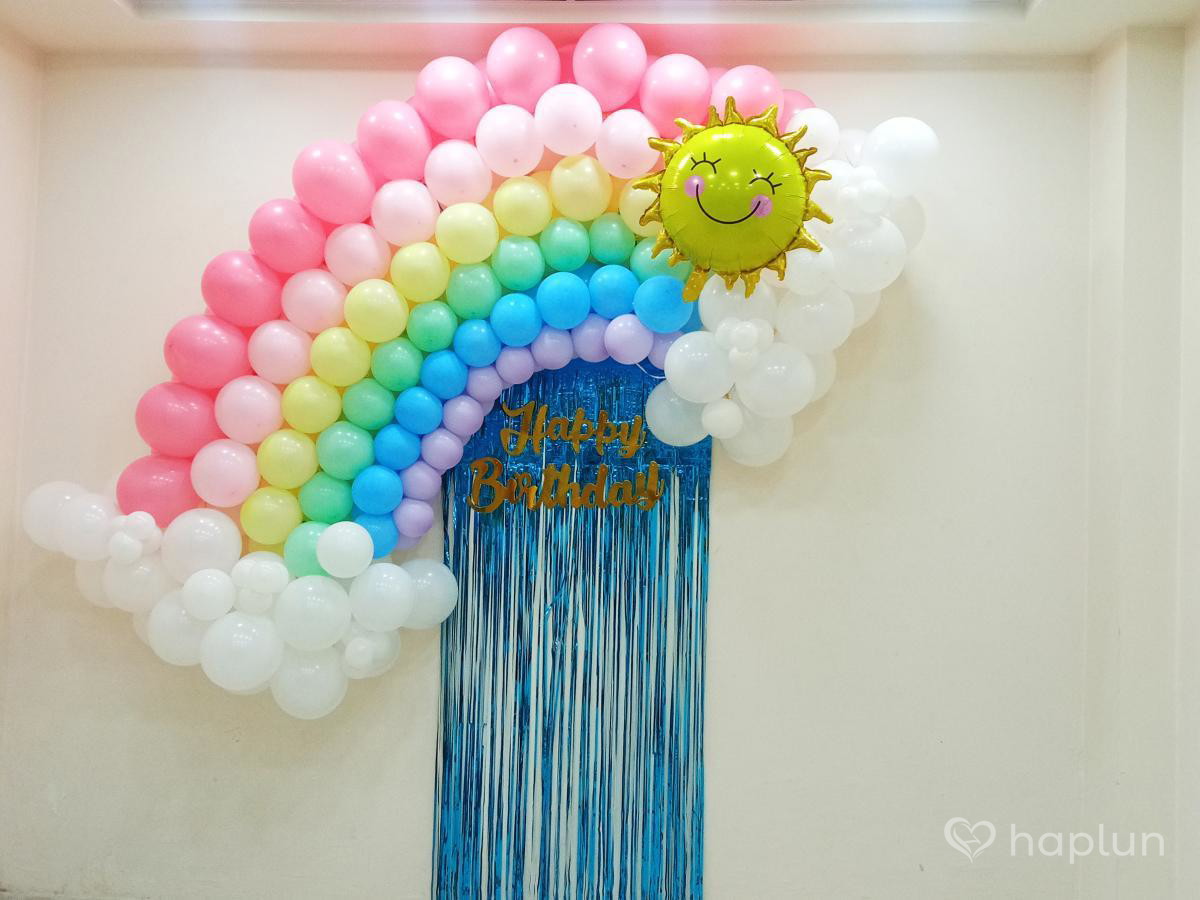 Colorful Rainbow Theme Decor