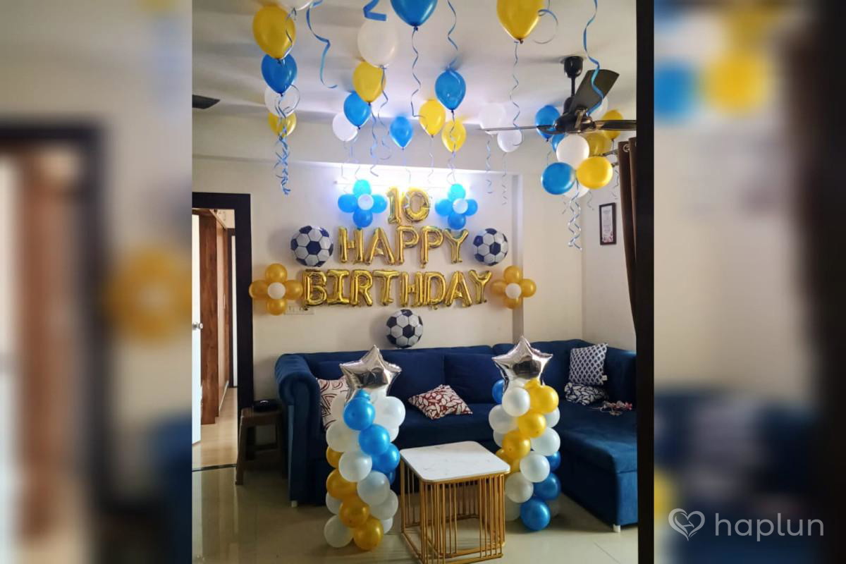 Football Theme Birthday Decoration