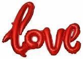 "Love" Cursive Foil