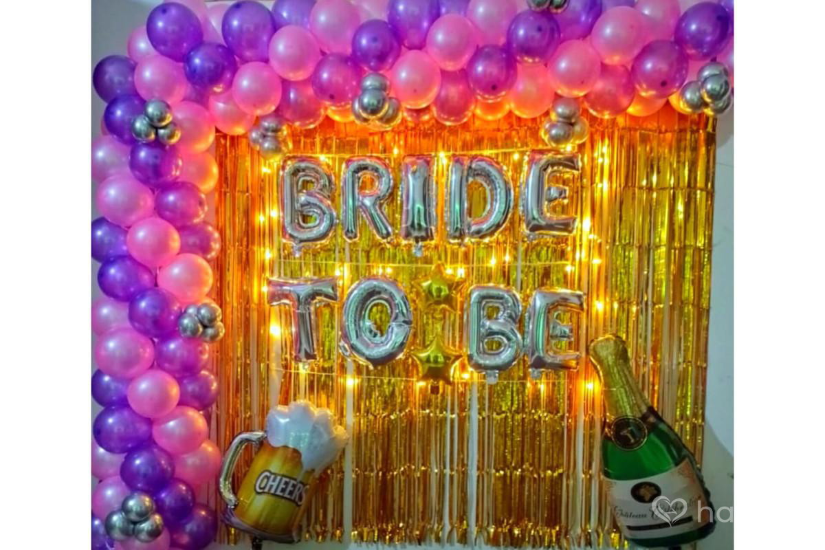 Bachelor Party Decoration On Wall