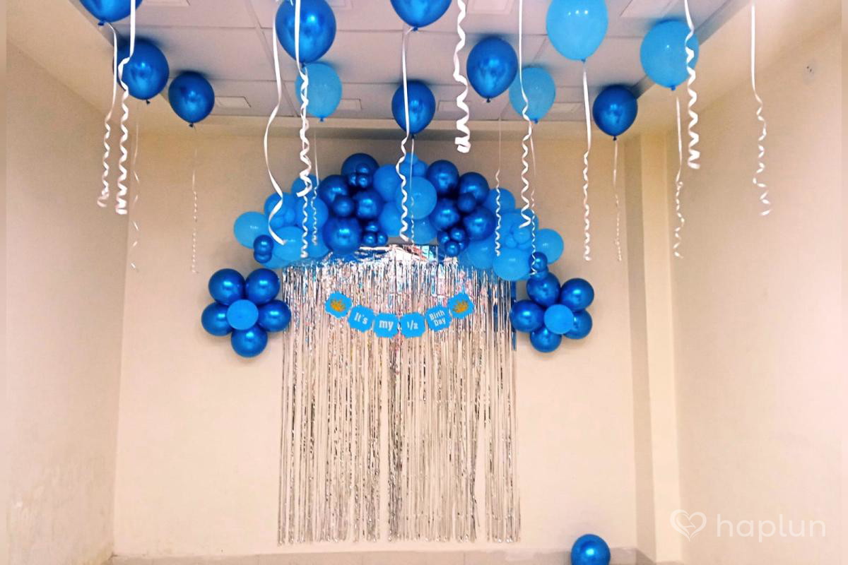 Baby Boy 6 month balloon  Decoration
