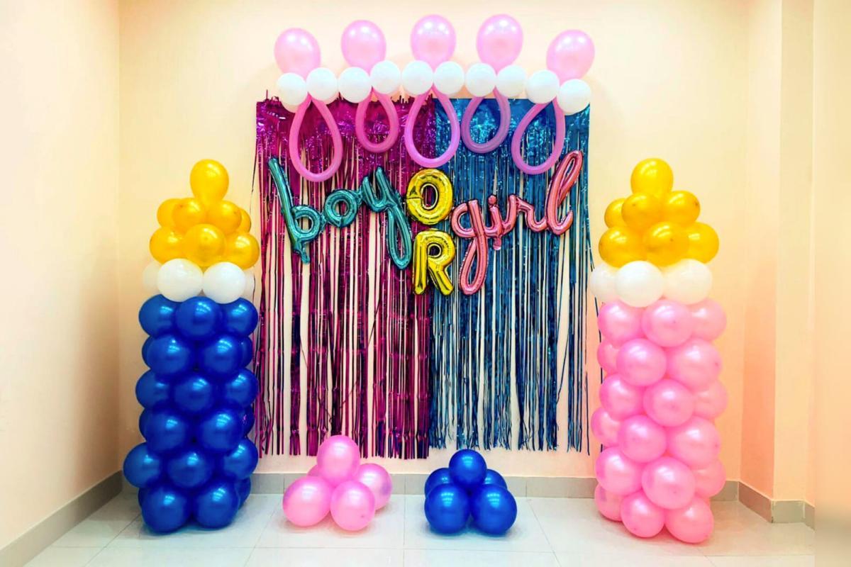 Baby Shower Milk Bottle Theme Decoration
