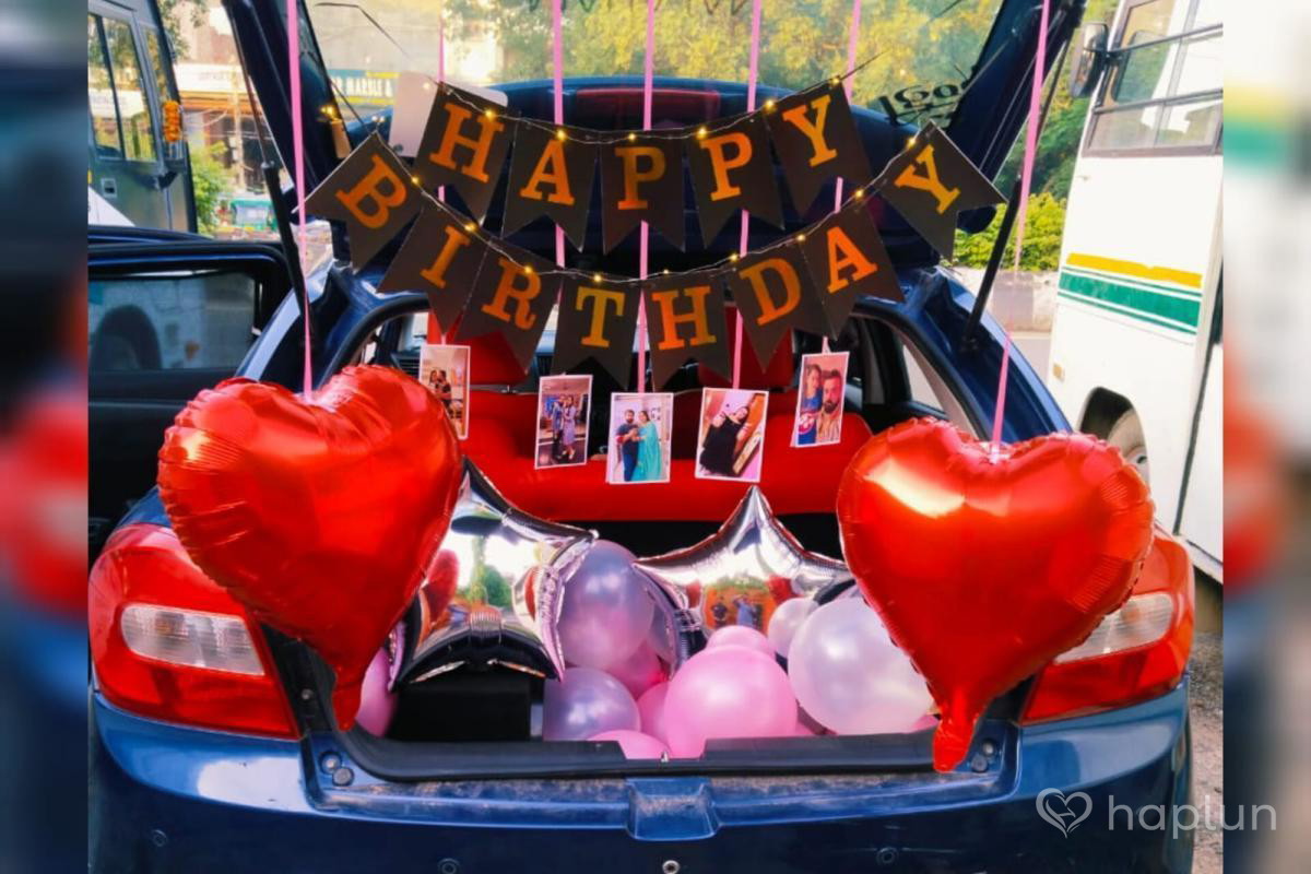 Car Dikki Surprise For Birthday