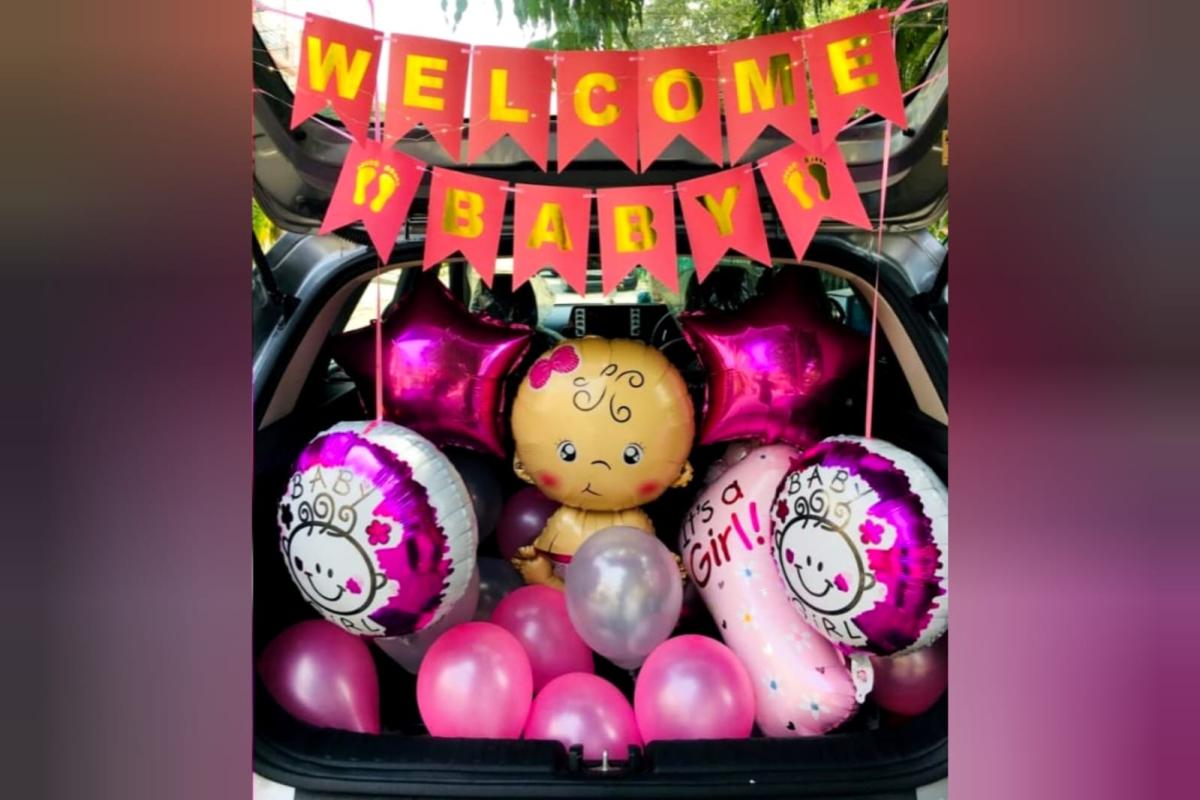 Baby Welcome Car Boot Decor