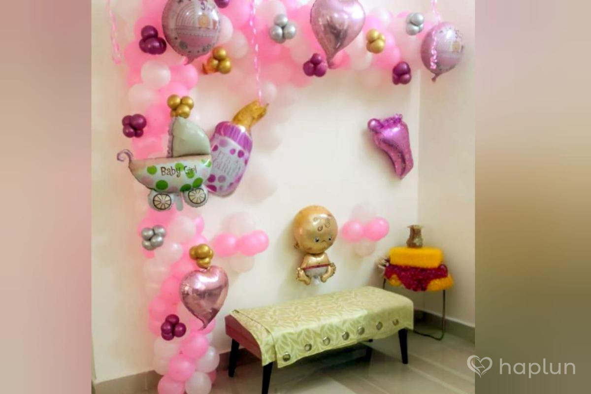 Flower Decoration For Baby Welcome