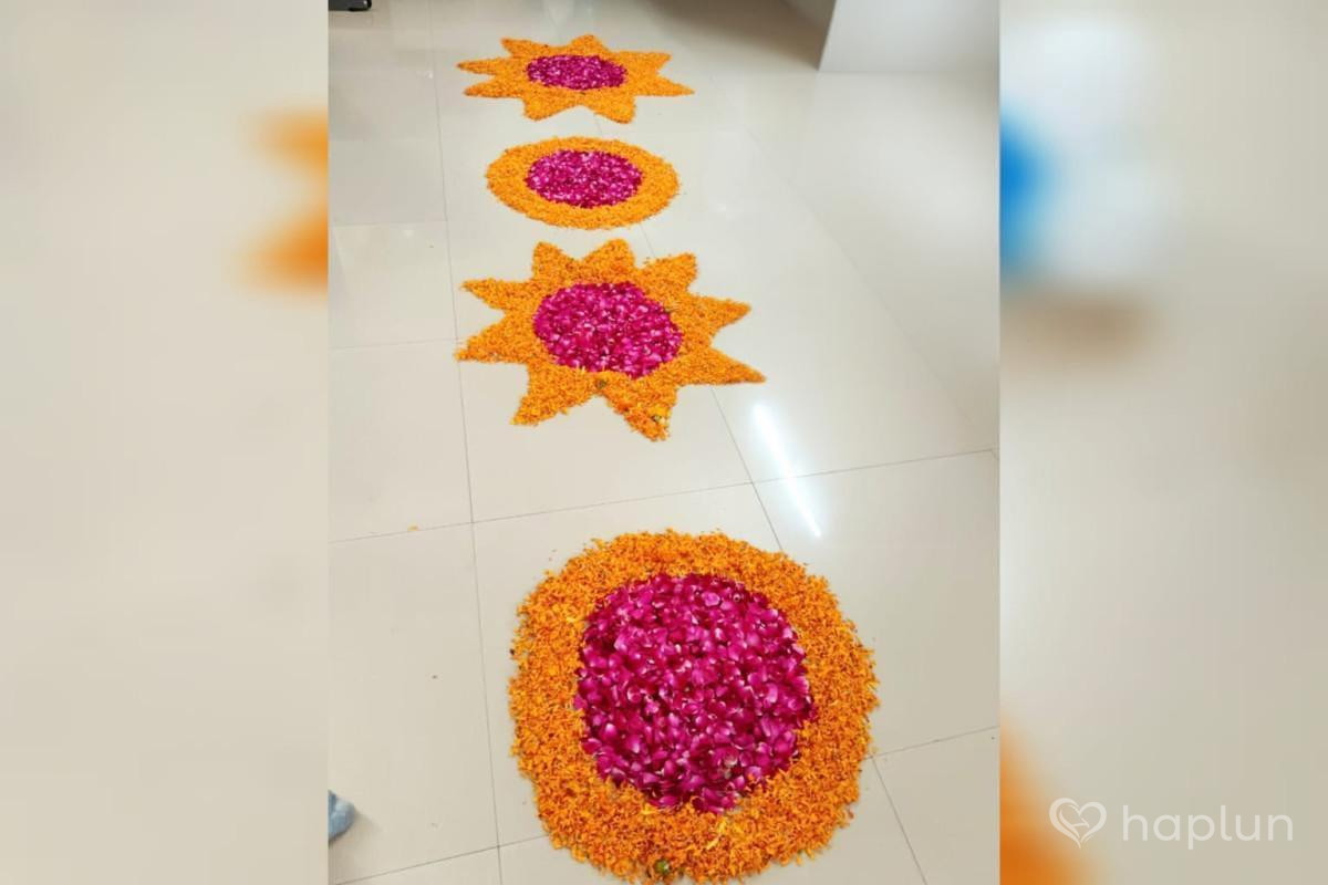 Flower Decoration For Baby Welcome