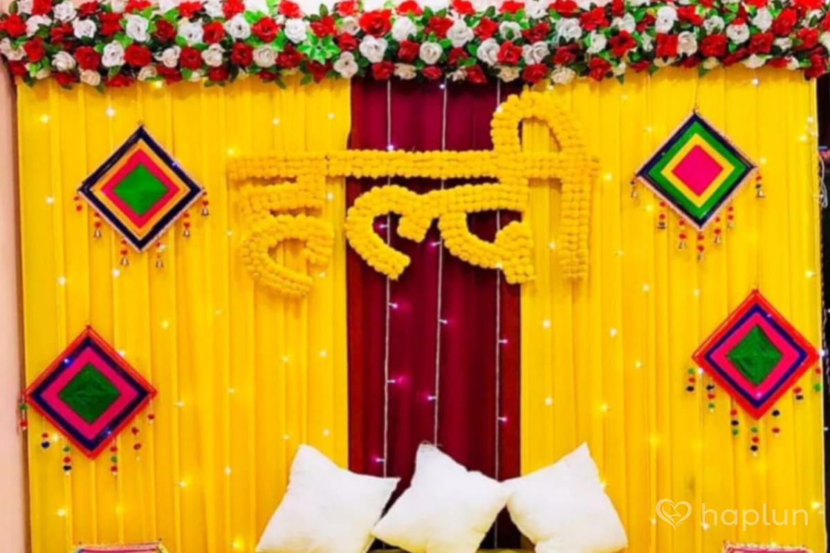 Haldi Function Decoration