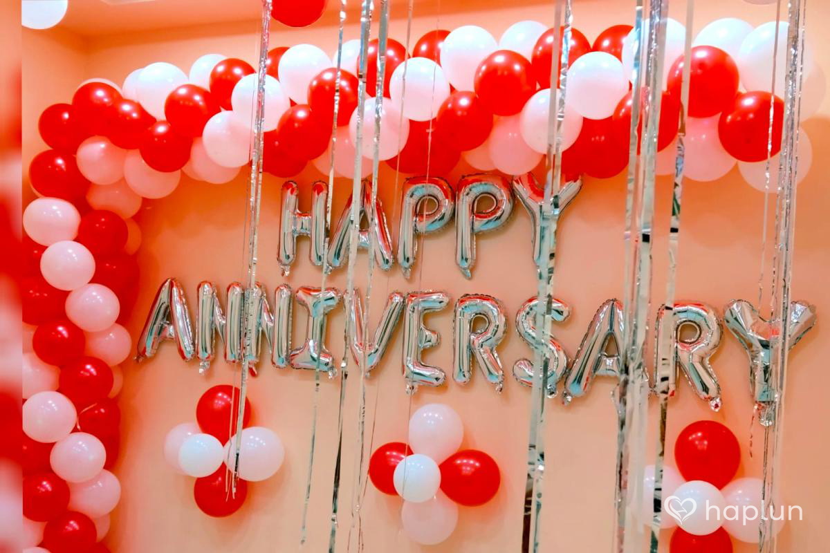 Balloon Arch Decoration for Anniversary