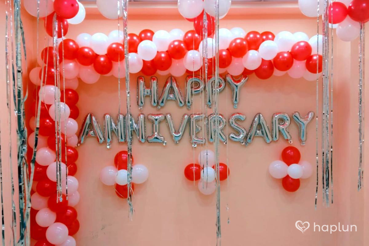 Balloon Arch Decoration for Anniversary