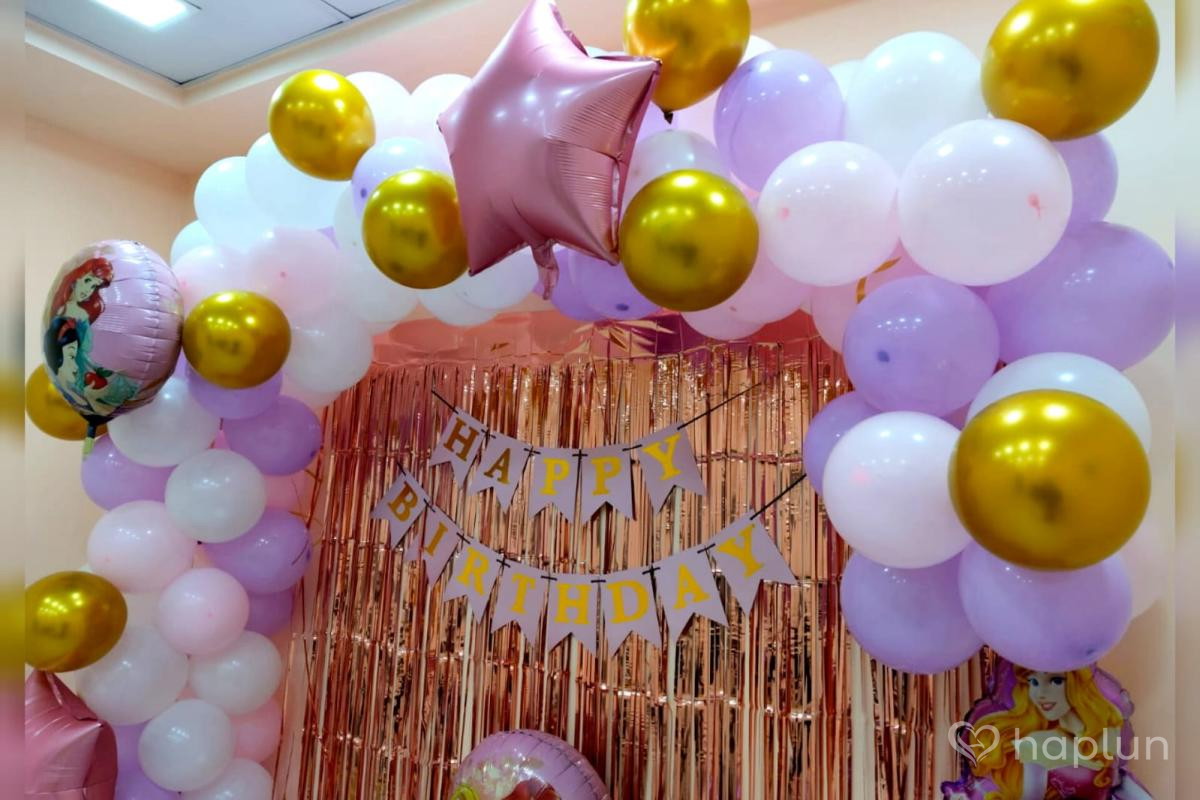 Barbie Theme Balloon Decoration
