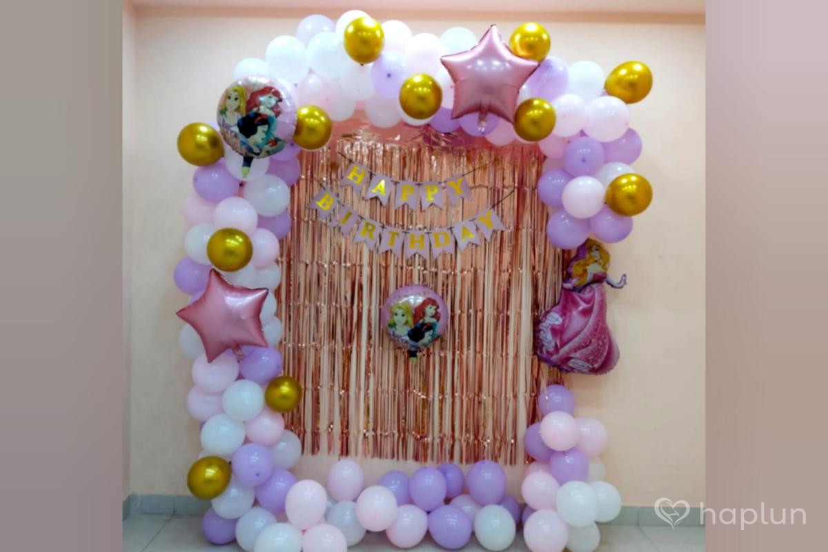 Barbie Theme Balloon Decoration